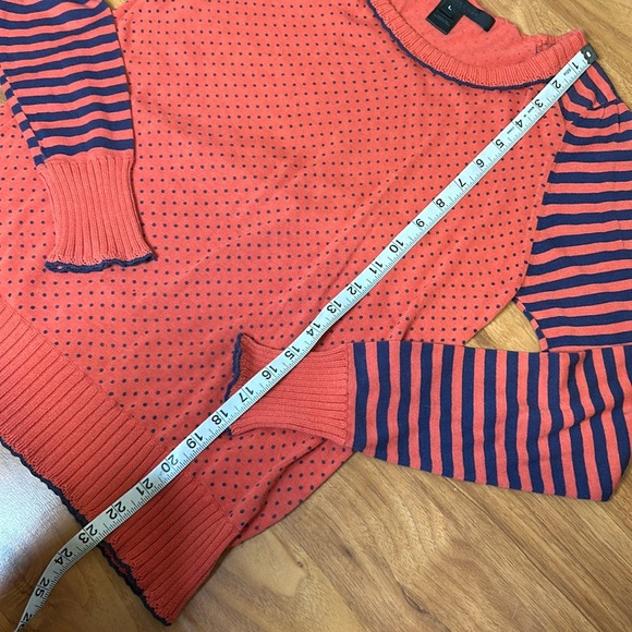 Marc Jacobs Polka Dot and Striped Sweater - Picture 6 of 10